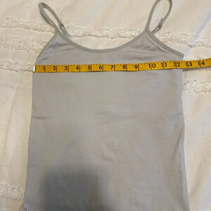 Cache gray Tank top